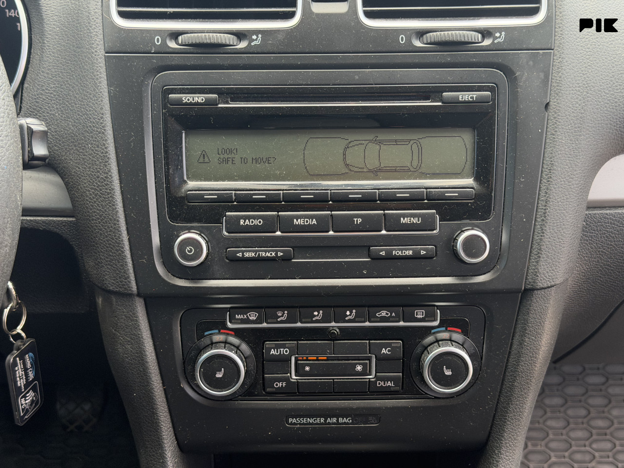 Volkswagen Golf 6 VI 2011. god Grijanje sjedista rezervni tocak