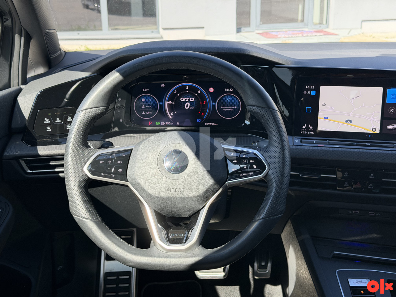Volkswagen Golf 8 VIII GTD 2.0 TDi DSG 2022 God. 109000 kilometar