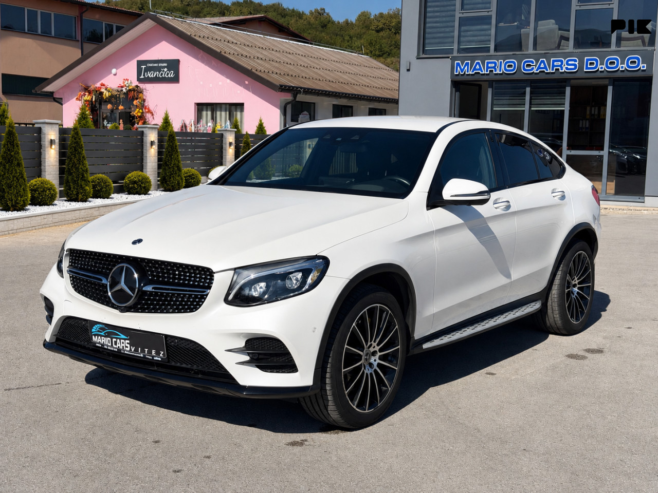 Mercedes Benz GLC 250 D Coupe 2x AMG 2017 160 000 preša UVOZ CH