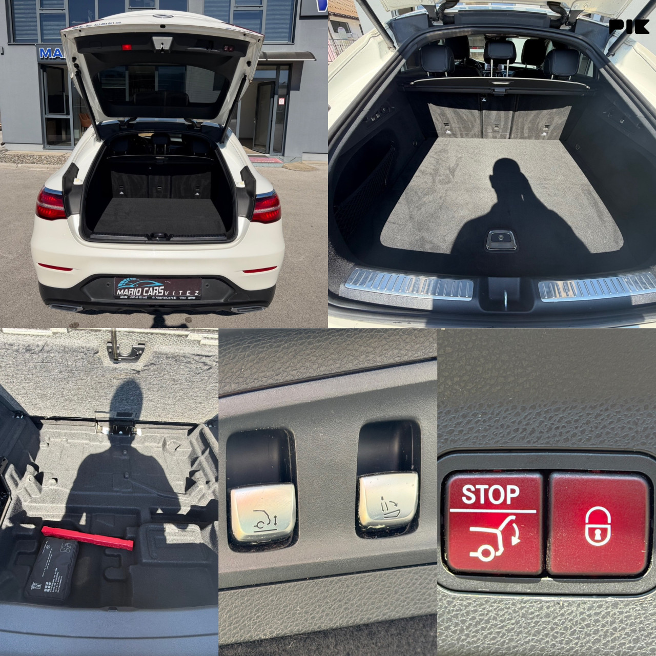 Mercedes Benz GLC 250 D Coupe 2x AMG 2017 160 000 preša UVOZ CH