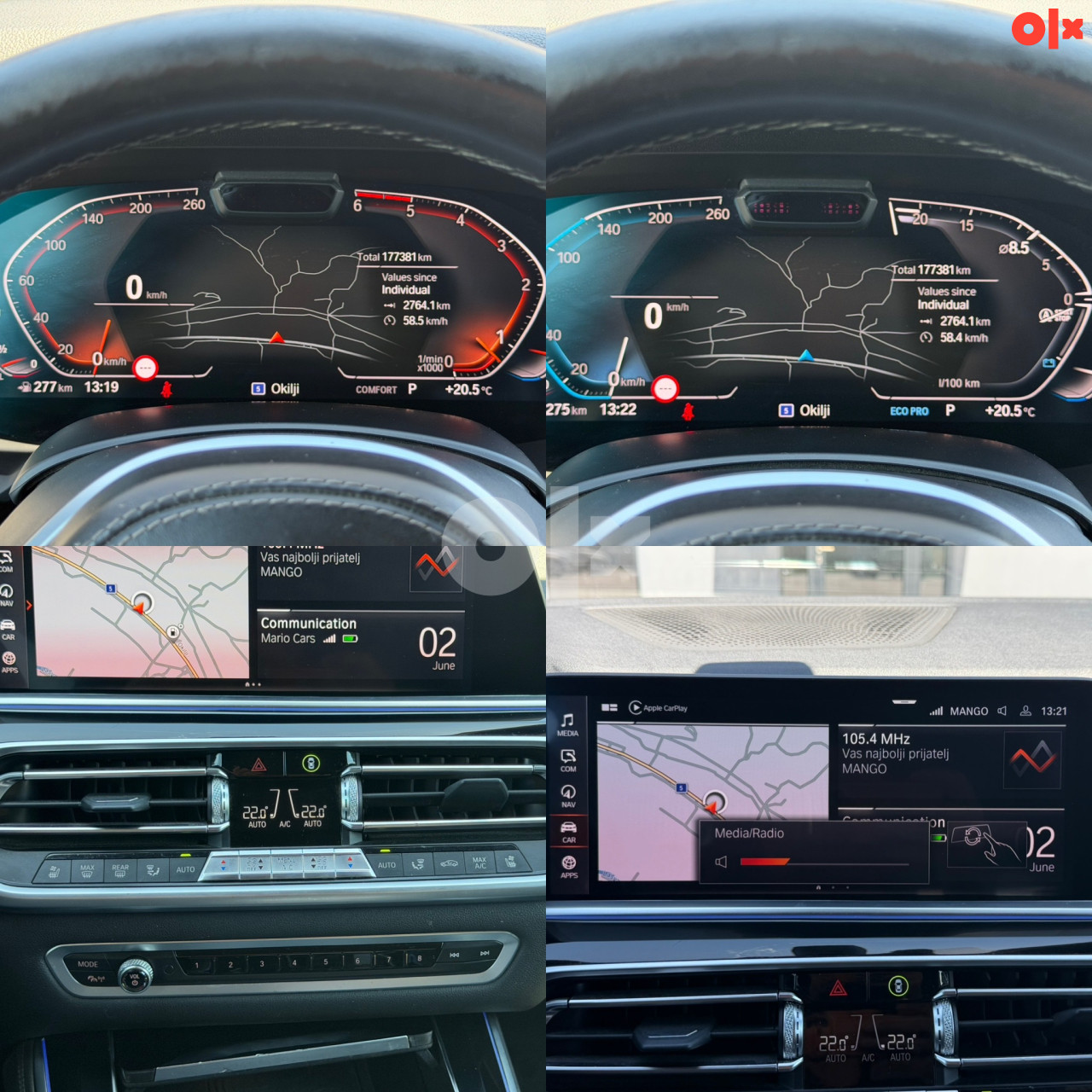 BMW X5 3.0 D Xdrive M Novi model Panorama Uvoz Svicarska