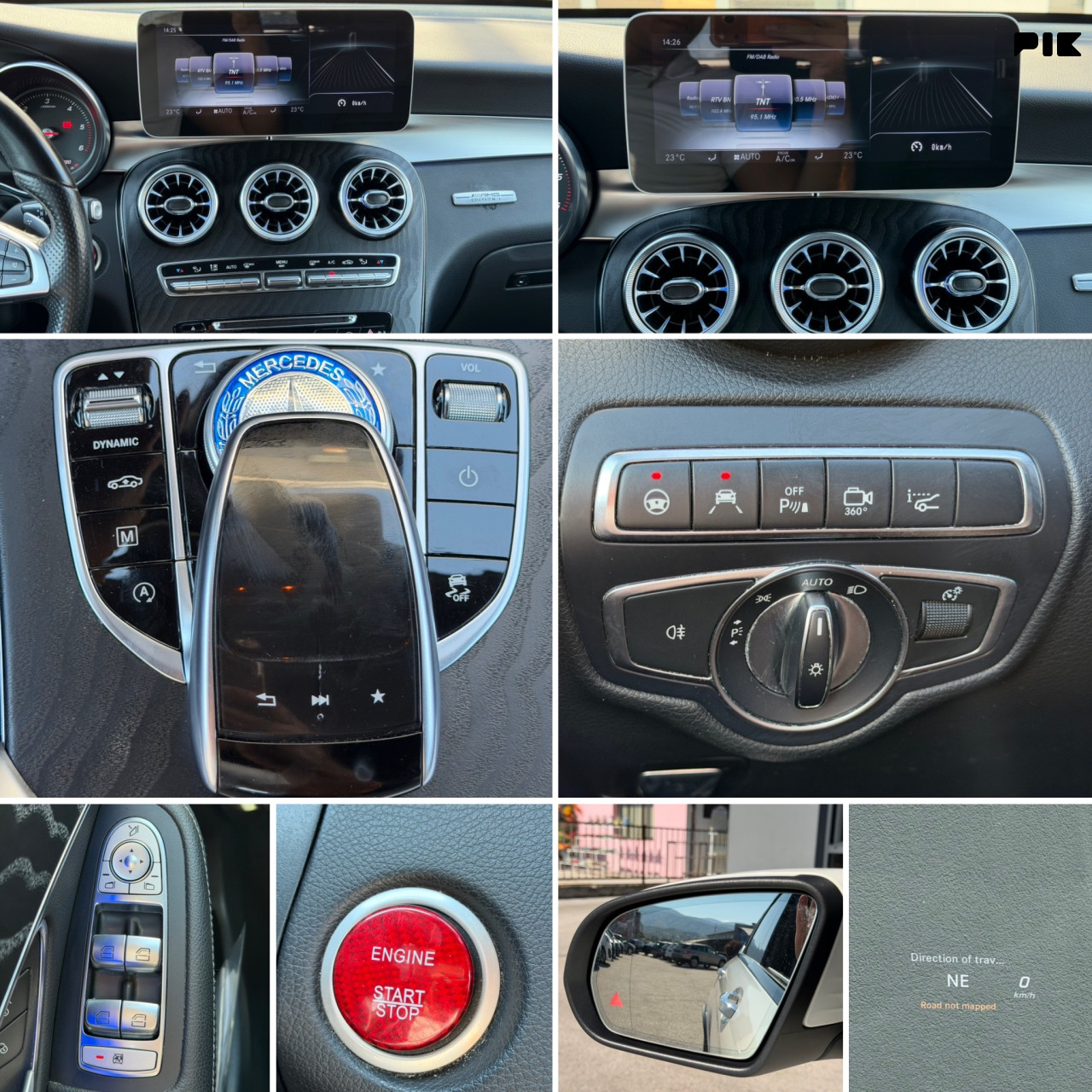 Mercedes Benz GLC 250 D Coupe 2x AMG 2017 160 000 preša UVOZ CH