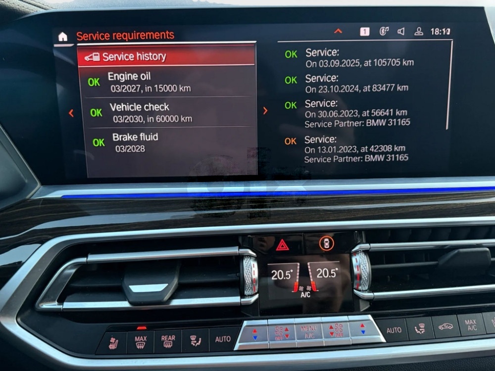 BMW X7 5.0i xdrive 340kw