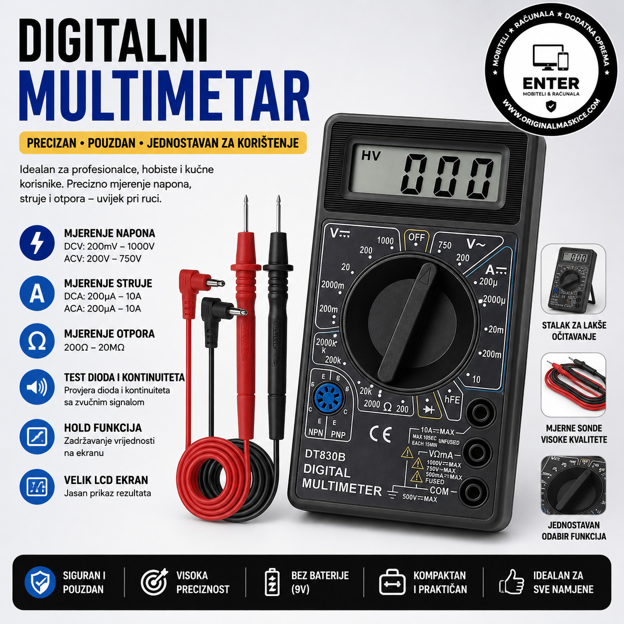 Digitalni Multimetar