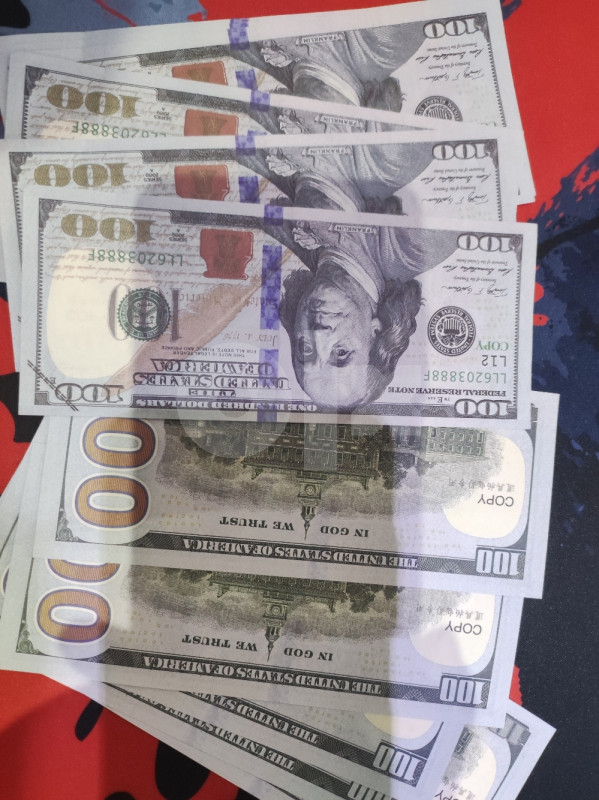 Banknotes filmski novac rekvizit dolar