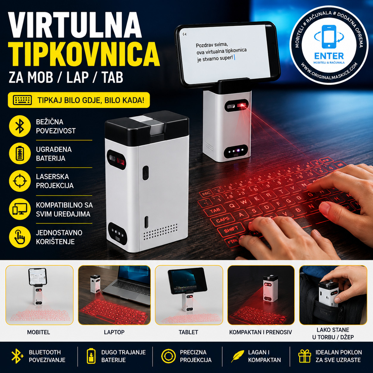 virtualna tipkovnica mobitel