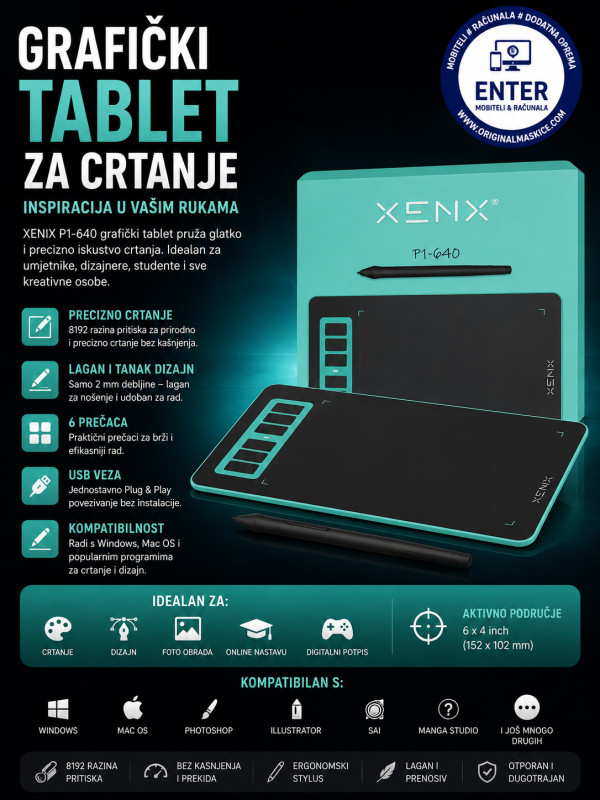 Grafički tablet za crtanje