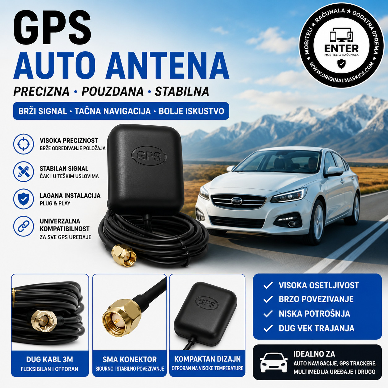 auto gps antena