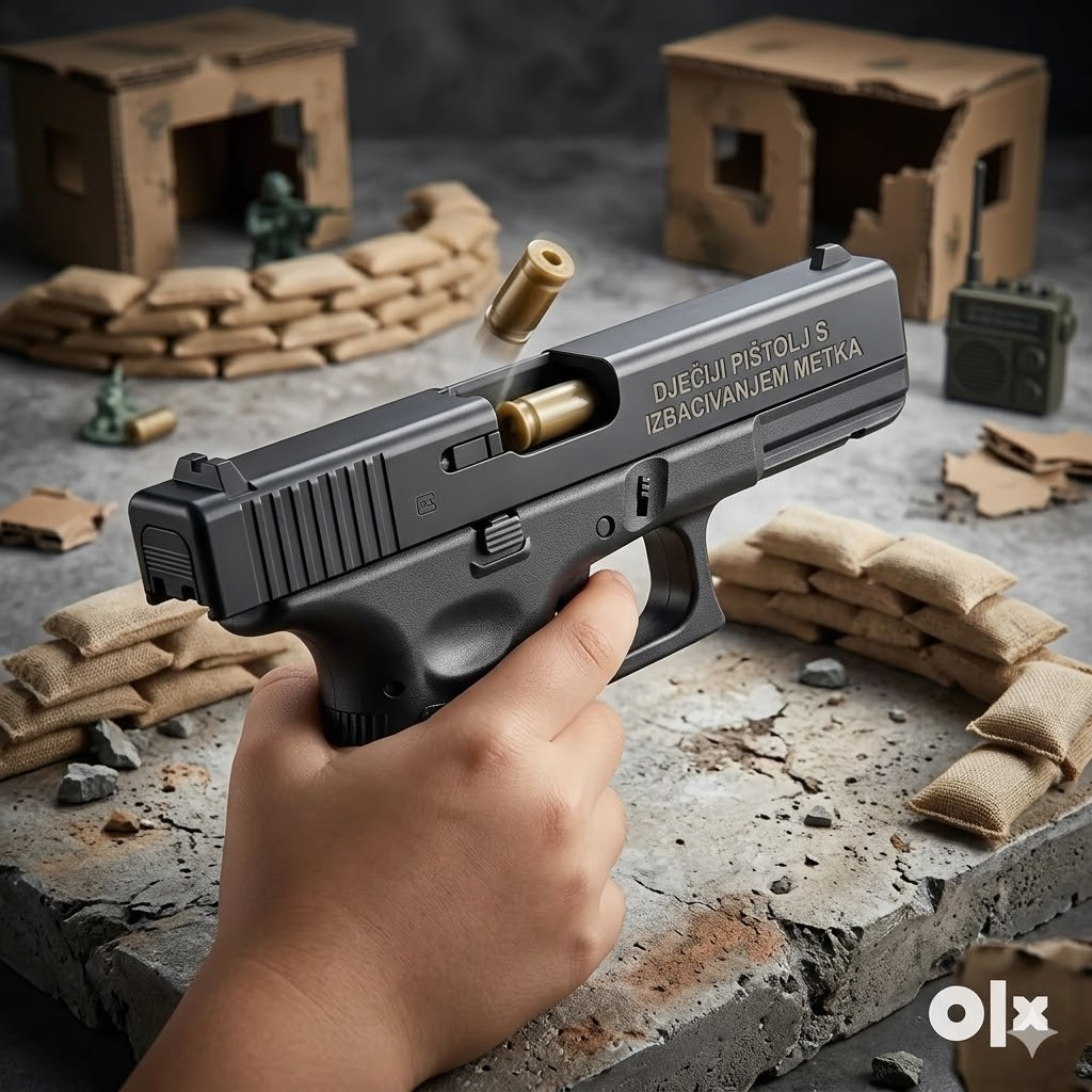 djeciji pistolj s auto izbacivanjem metka / cahure