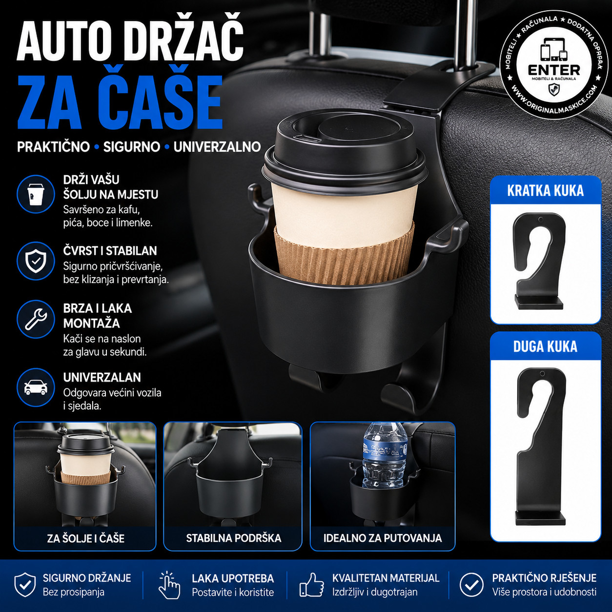 auto drzac za sjedalo
