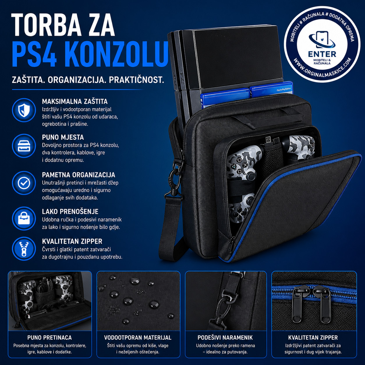 torba za ps4 konzolu