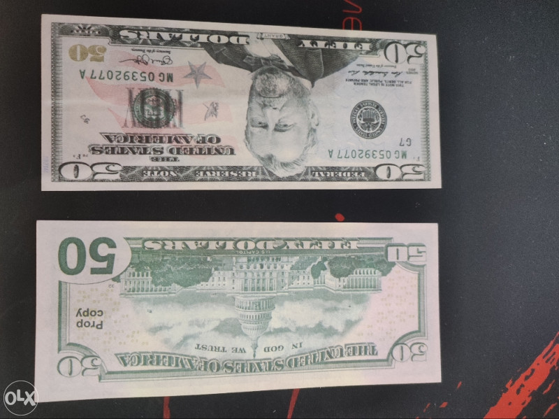 Banknotes filmski novac rekvizit dolar