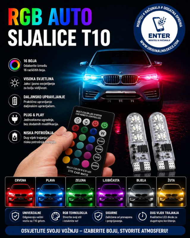 Rgb t10 sijalice