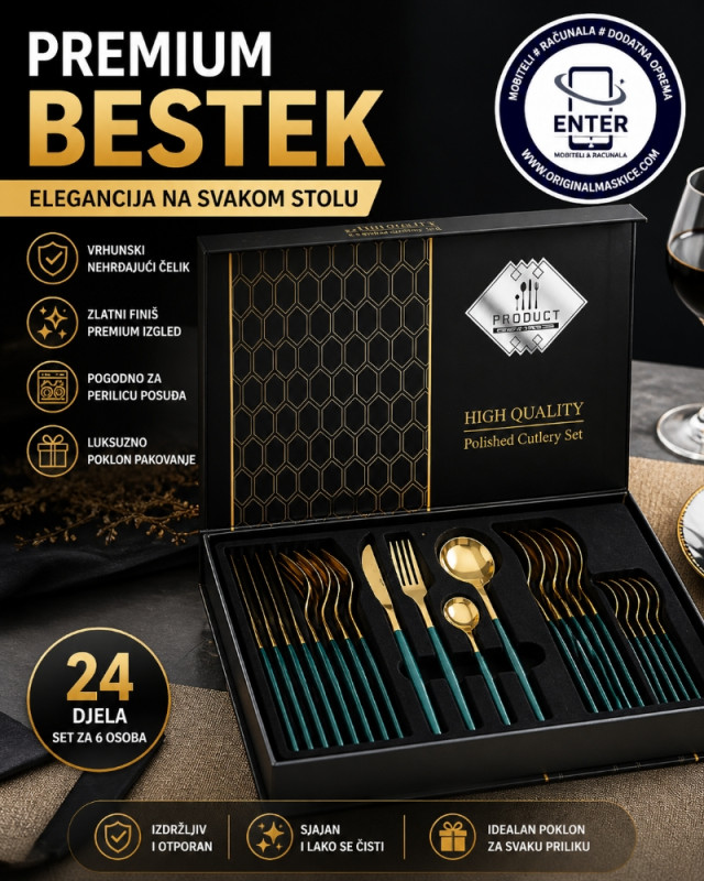 bestek pribor za jelo 24-djelni
