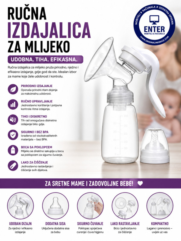 rucna izdajalica za mlijeko