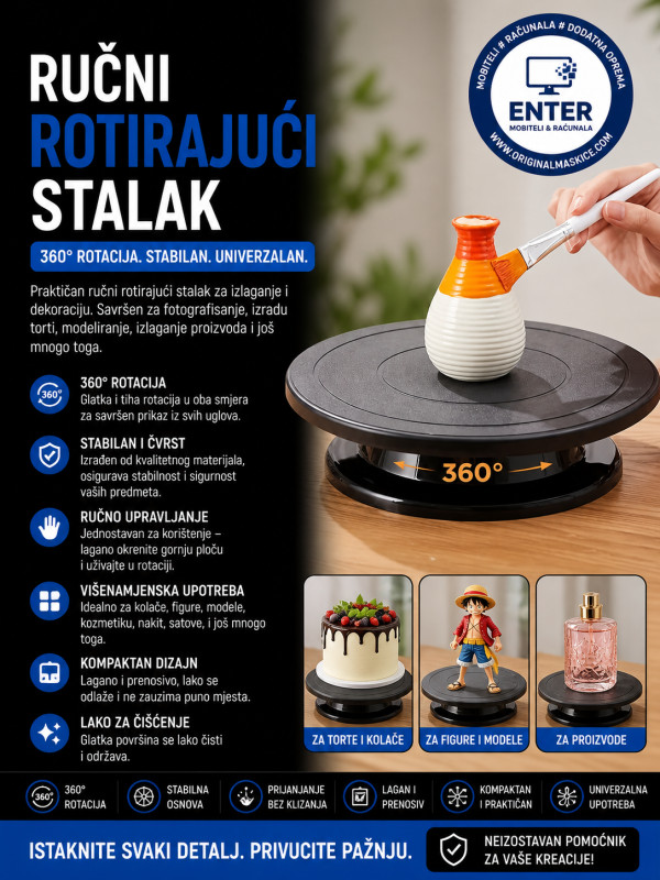 rucni rotirajuci stalak 360