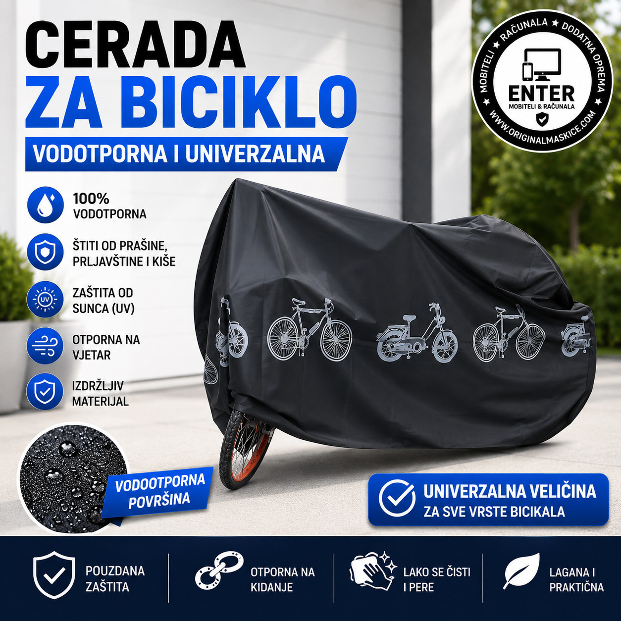 cerada za biciklo