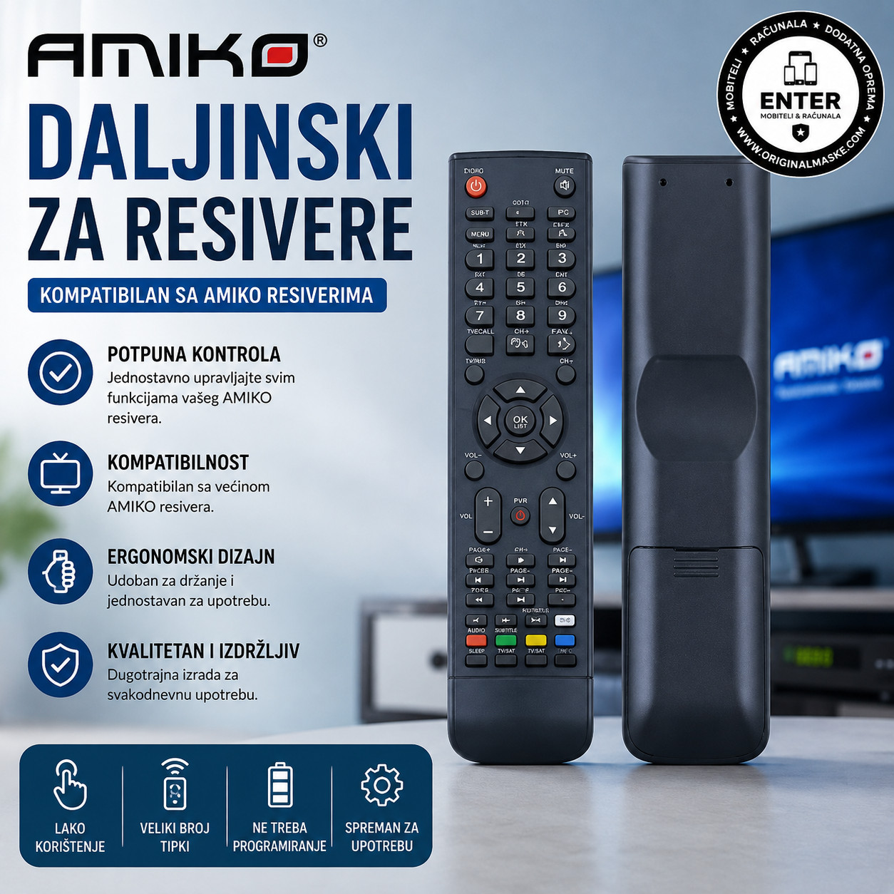 AMIKO daljinski