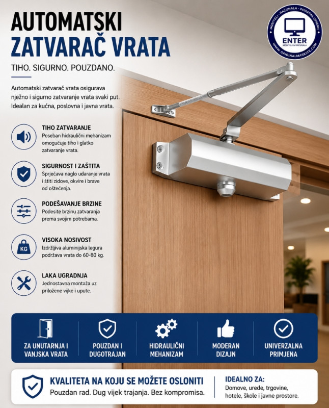 mehanizam za zatvaranje vrata