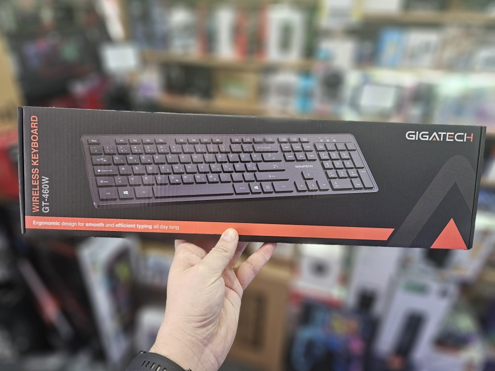 tipkovnica wireless gigatech gt-460w (ščćđ)