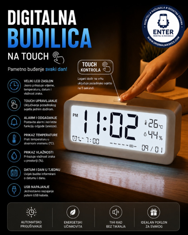 digitalna budilica / sat