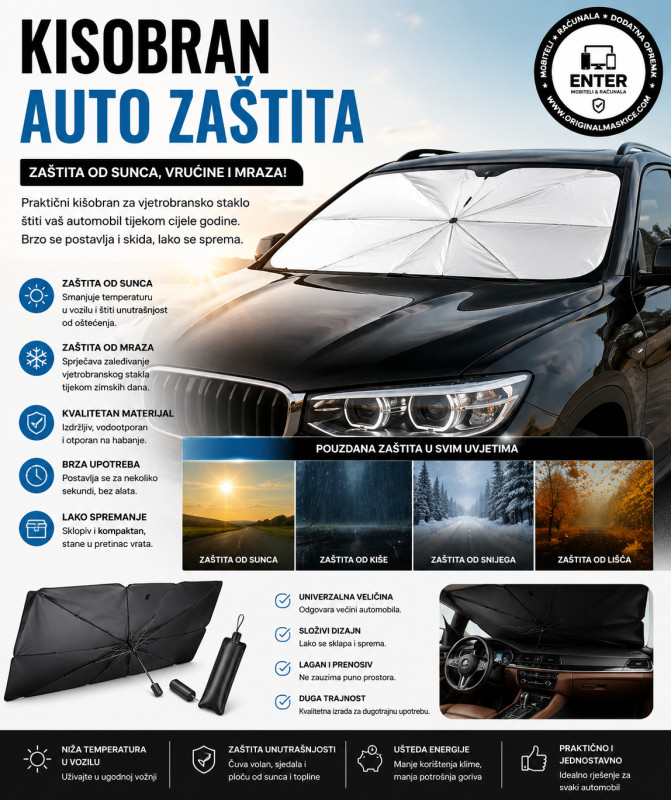 auto zastita za sajbu (kisobran)