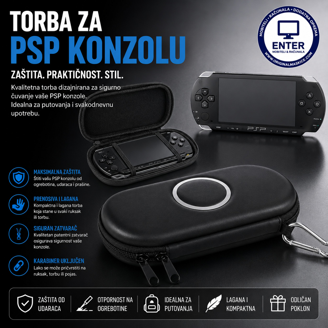 zastitna torba za psp konzolu