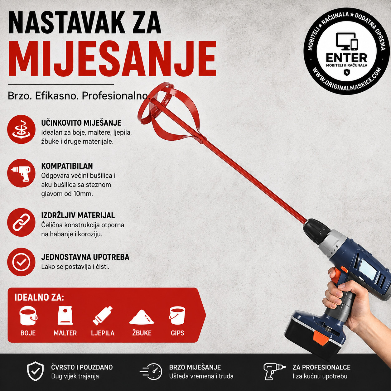metalna mjesalica za boju itd (nastavak)