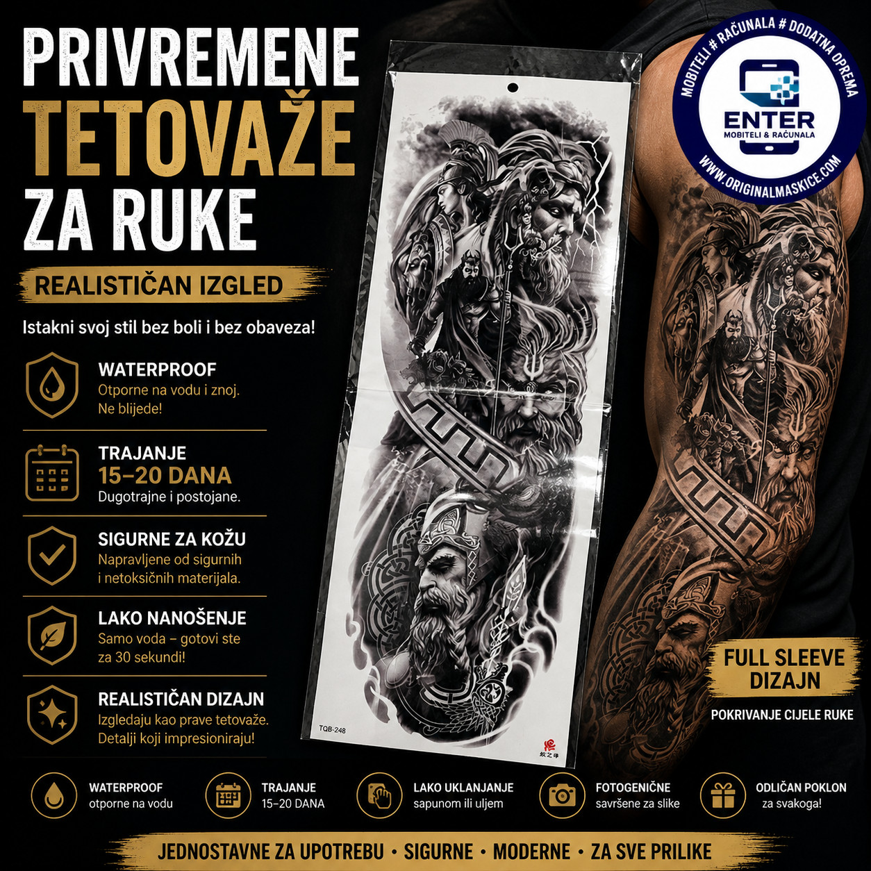 tetovaze tattoo privremene velike