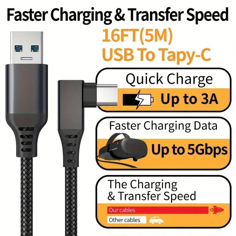 Oculus Quest 2 Link Cable / link kablo 5m