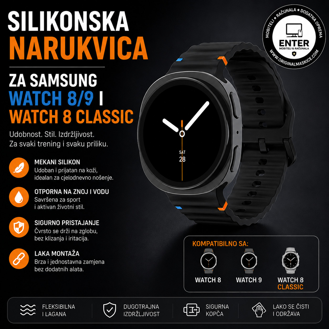 narukvica samsung watch 8 / 9