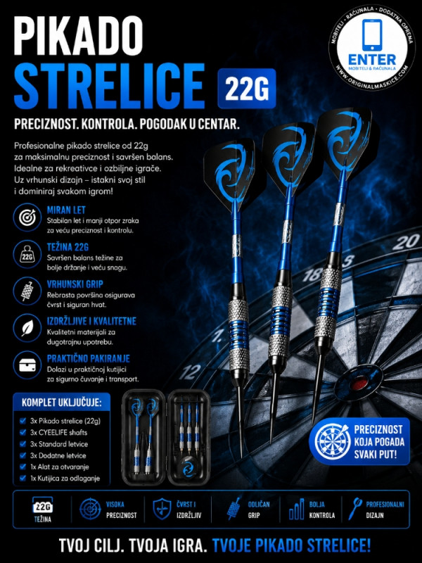pro strelice plave 22gr