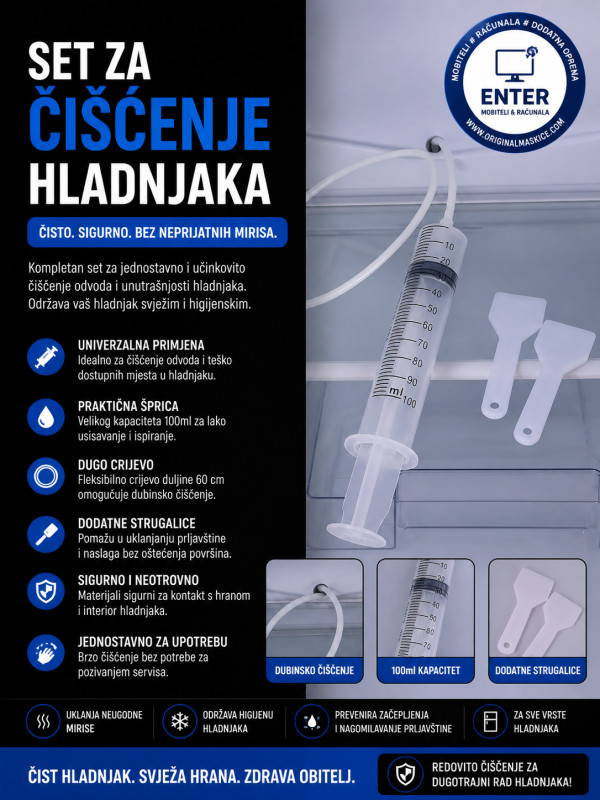set za ciscenje hladnjaka