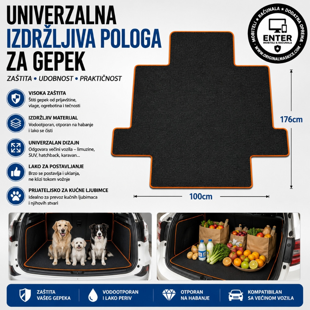 podloga za gepek (univerzalna)