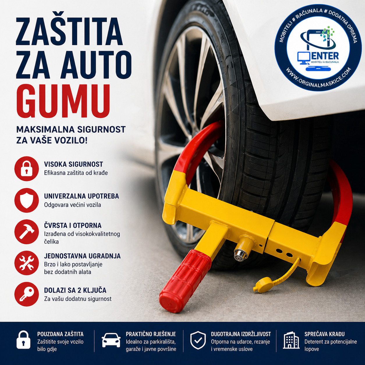 protuprovalna brava za gume