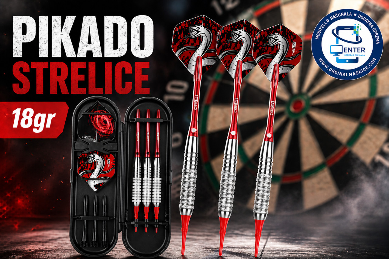 pikado strelice 18g crvene