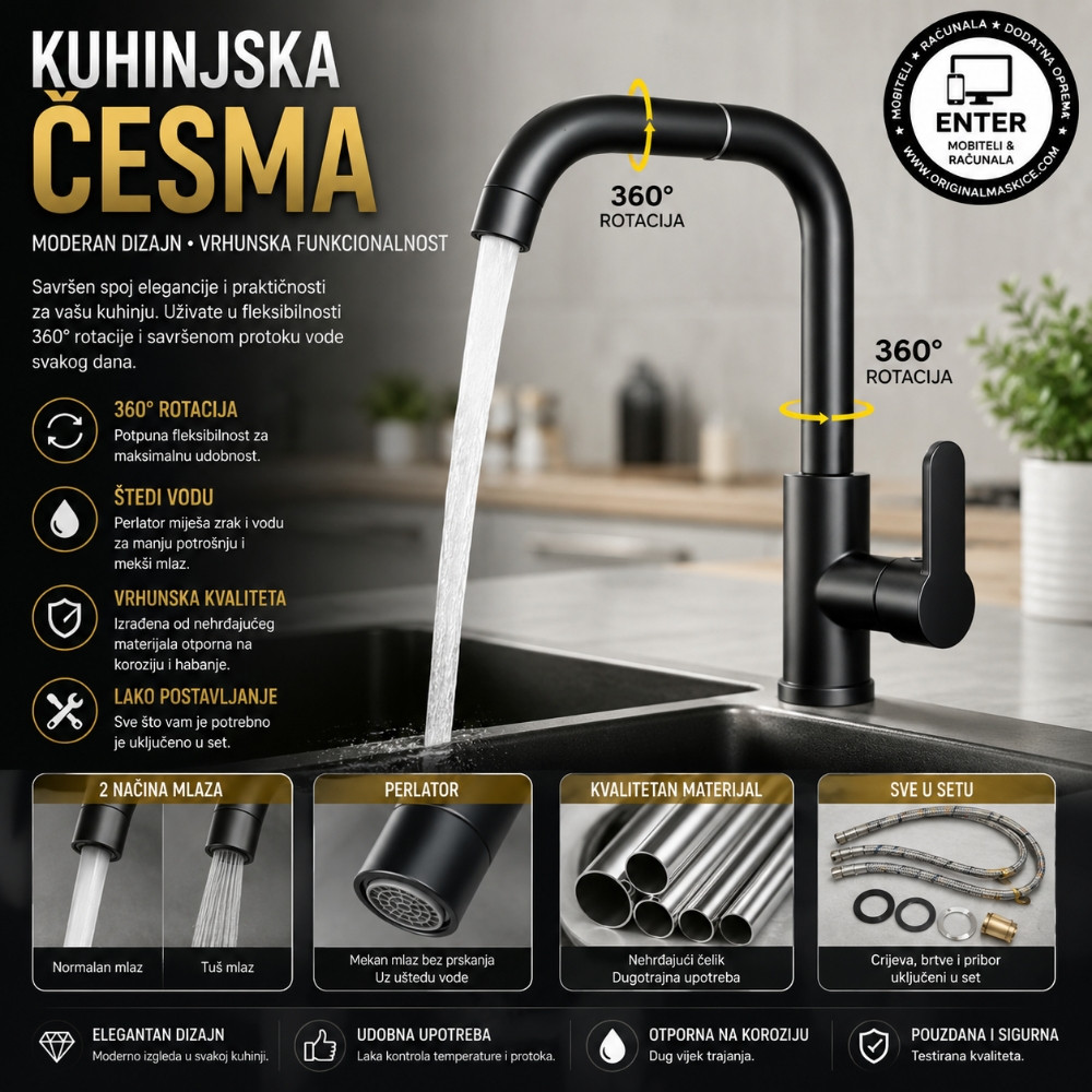 kuhinjska cesma novo