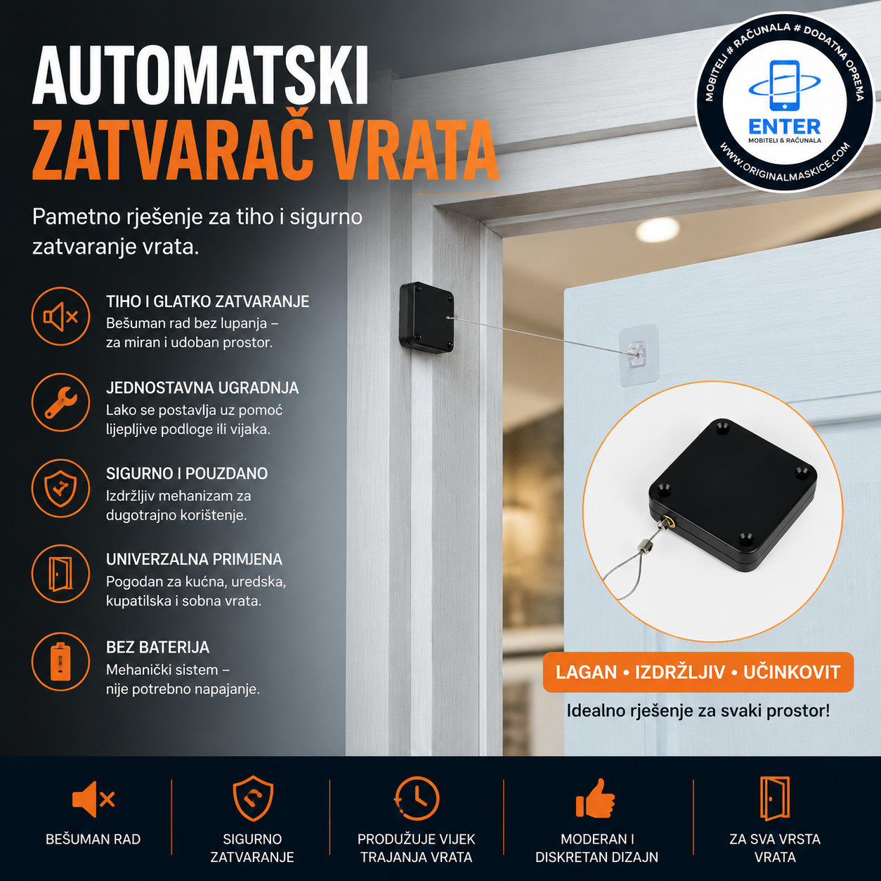 Automatski zatvarač vrata