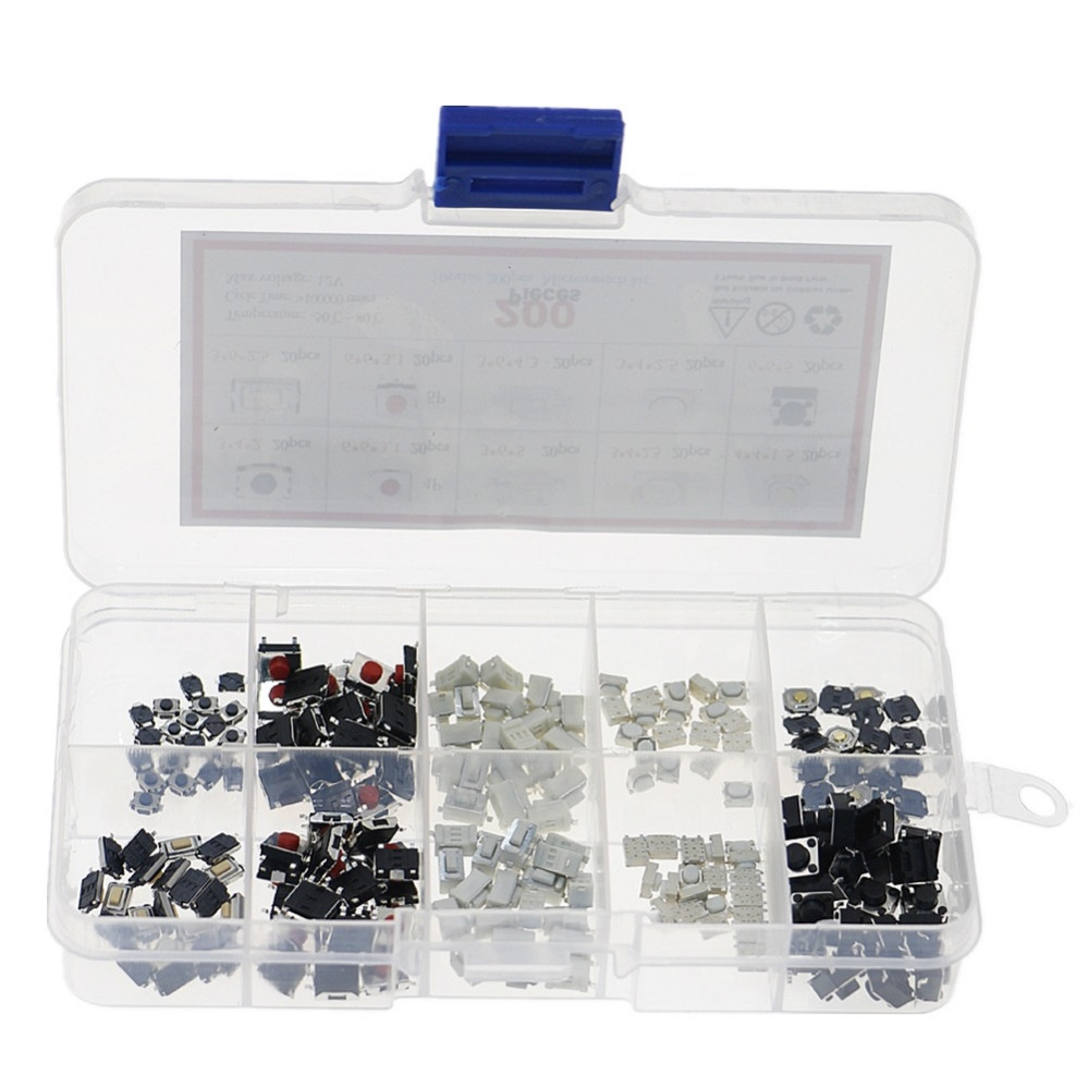 Mikroprekidači / push buttons SET 250 komada