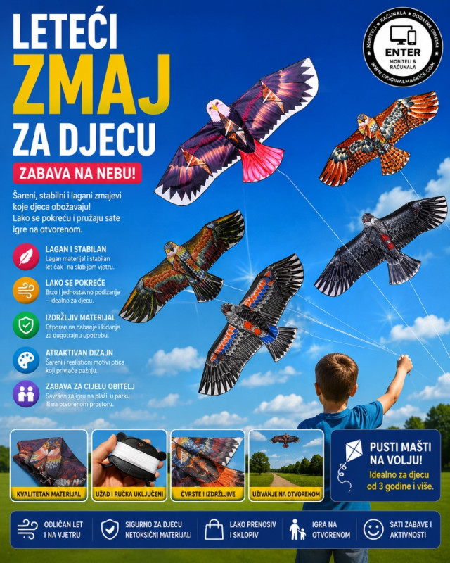 leteći zmaj za djecu / odrasle