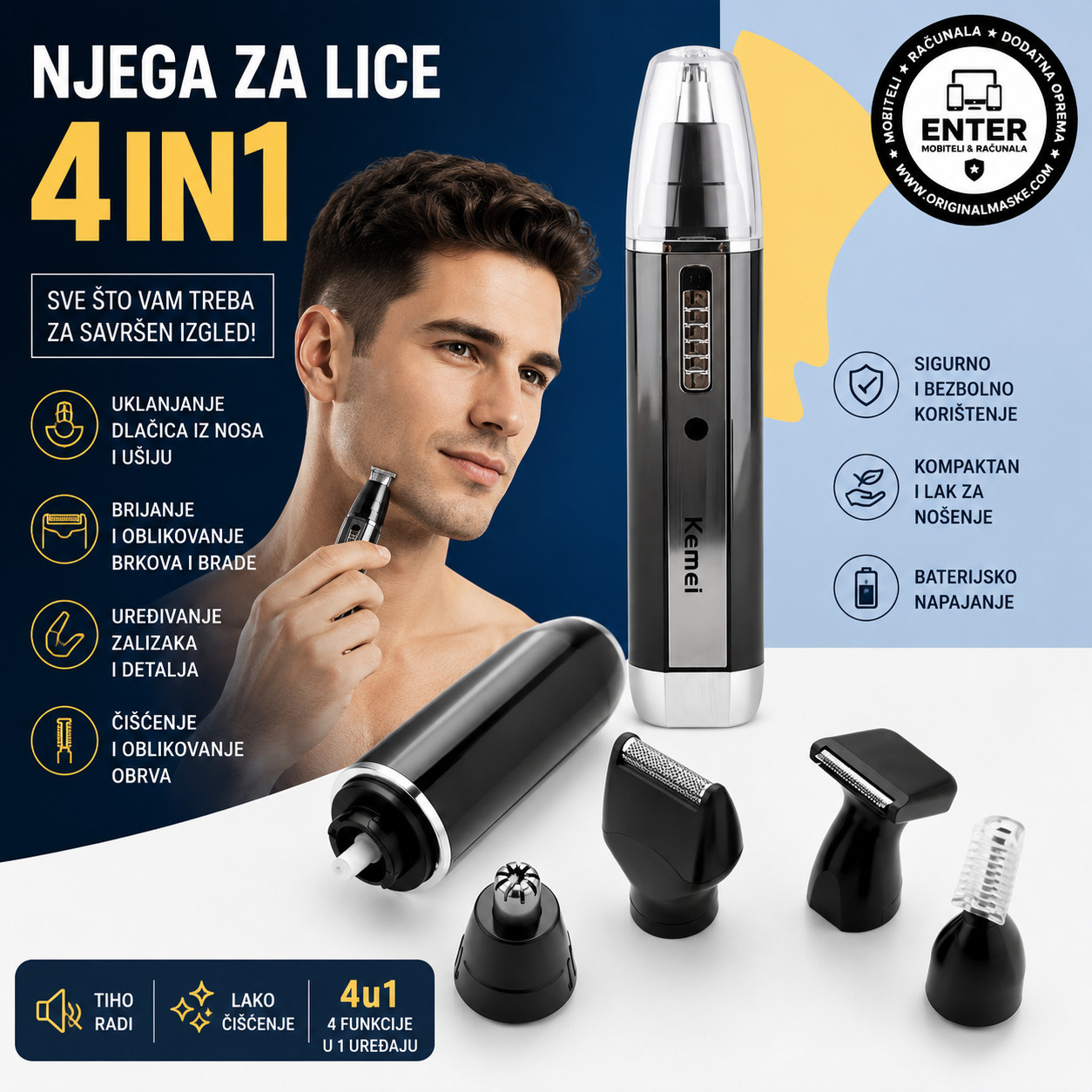 4in1 set za njegu muskaraca