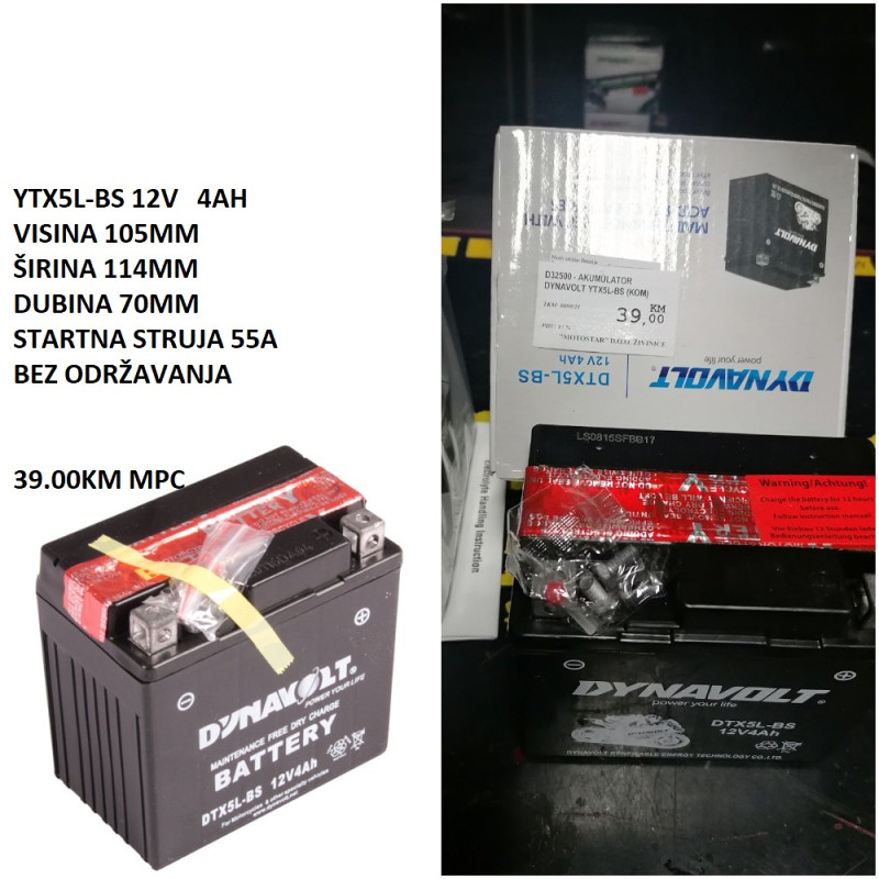 Akumulator Skuter Motor Akumulatori