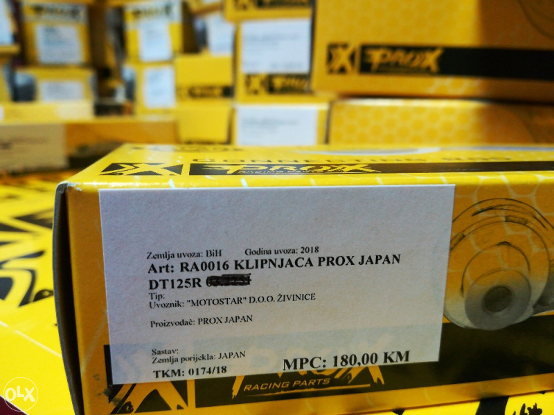 Klipnjaca Prox Yamaha DT125R TDR TZR 125 DTR DT