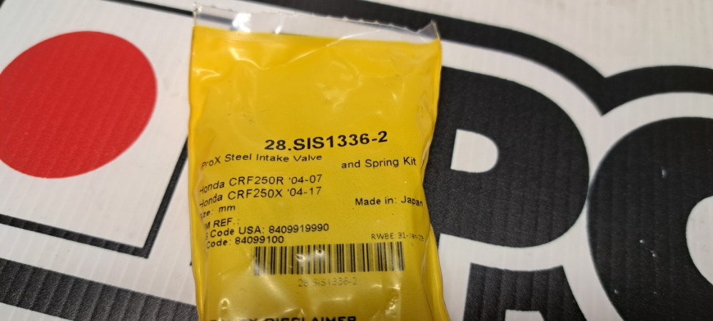 PROX SET USISNIH VENTILA SA OPRUGAMA HONDA CRF