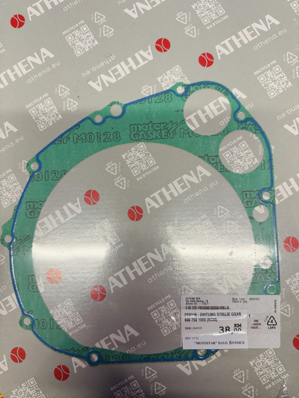 Dihtung Kvacila Lamela Suzuki GSXR 600 750 1000 GSX-R GSR 600
