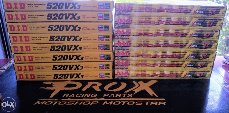 DID 520 VX3 Lanac X-Ring Gumice KTM CRF YZ
