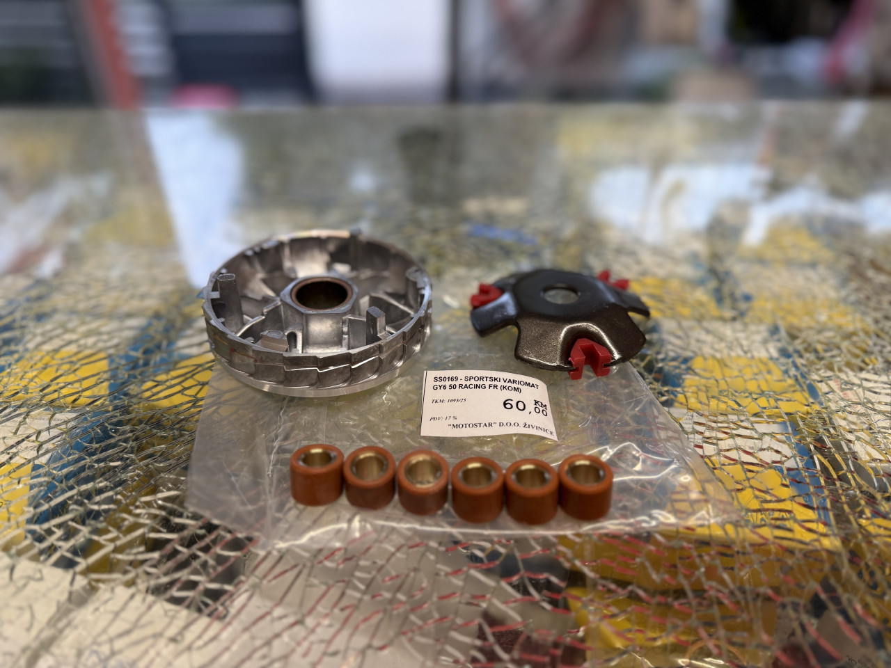 Variomat Gy6 4T Kineski Skuter Sport Racing