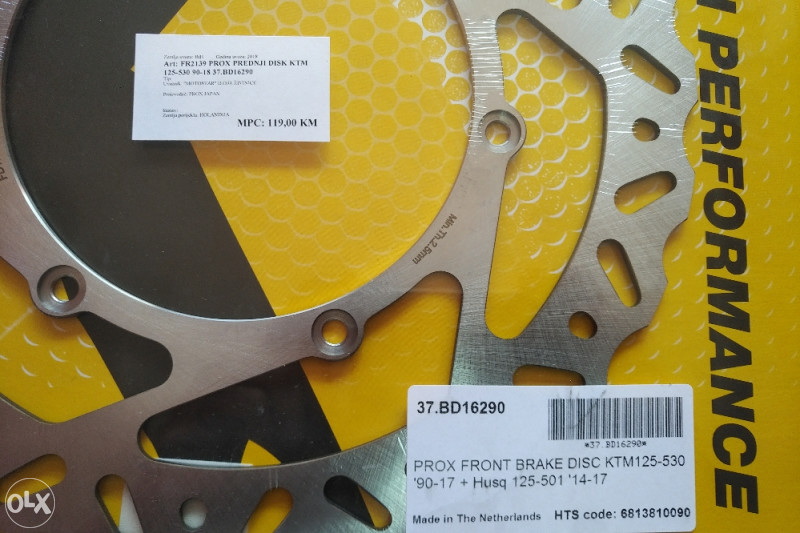 KTM Kocioni Disk Nazubljeni Wawe Prox