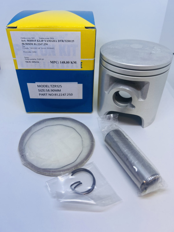 Klip Yamaha DTR DT RD 125 58,90mm