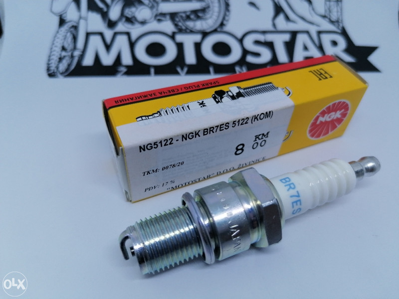 NGK BR7ES SVJEĆICA MOTOR MOTOCIKL ENDURO CROSS